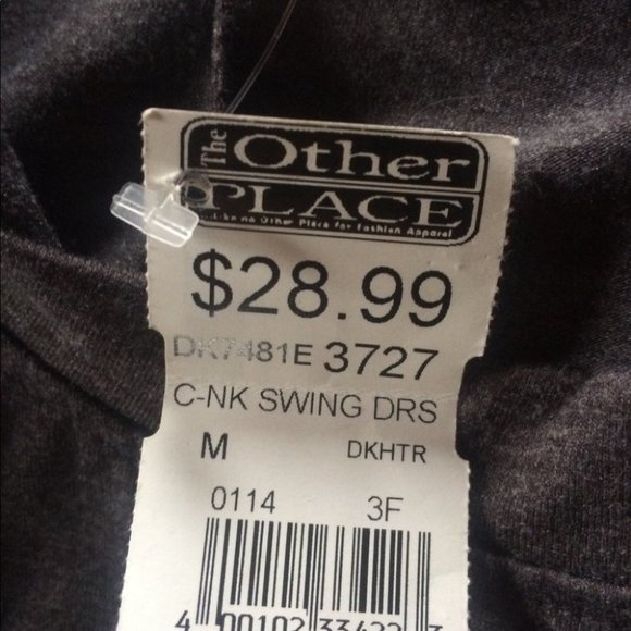 Sleeveless Dark Gray Dress | Minimalist Chic Comfy - Picture 2 of 3